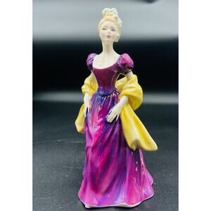 Royal Doulton HN2337 Loretta Figurine 1965 - Lady with Yellow Shawl